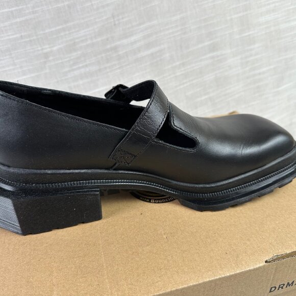 Dr. Martens Black Mary Jane Heels - Picture 4 of 13